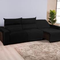 Capa Para Sofa Retrátil Reclinável 3 Módulos Em Malha Gel Lisa Veste Fácil Varias Cores