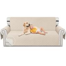 Capa para Sofá XINEAGE Matelassê Impermeável com Bolsos Bege Capa para Sofá XINEAGE Matelassê Impermeável com Bolsos Bege