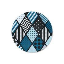 Capa para Sousplat em Tecido Impermeável Acqua Linea Patchwork Capa para Sousplat em Tecido Impermeável Acqua Linea Patchwork