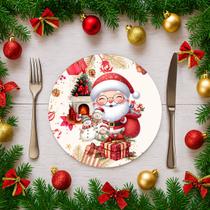 Capa Para Sousplat Estampado 35cm Unidade Natal