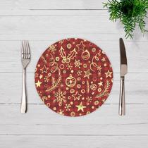 Capa Para Sousplat Natal Unid. 35cm