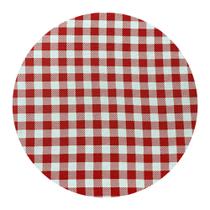 Capa para Supla Sousplat 35cm Festa Junina Xadrez Decoração Mesa Posta