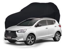 Capa Para Suv Em Lycra Preto Com Elástico Conservar Limpeza