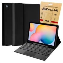 Capa para Tab S6 Lite 2024 2022 2020 Case com Teclado e Touchpad Anti Impacto + Pelicula