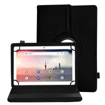 Capa Para Tablet 8 Polegadas Universal Case Em Couro - Preta