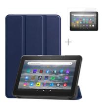 Capa Para Tablet Amazon Smart Cover Fire Hd7 2022 + Película de vidro