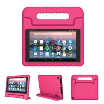 Capa para tablet Cambro Kids Fire HD 8 rosa de 6ª, 7ª e 8ª geração