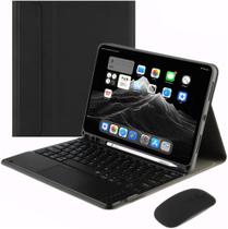 Capa Para Tablet Capa + Mouse e Teclado Magnético Bluetooth Destacável Compativel IPad 9ª/ 8ª /7ª Geração (Preto, Teclad Capa Para Tablet Capa + Mouse e Teclado Magnético Bluetooth Destacável Compativel IPad 9ª/ 8ª /7ª Geração (Preto, Teclad