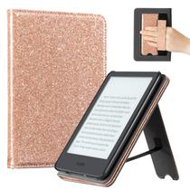 Capa para tablet CoBak de 6", capa inteligente de couro PU com alça de mão Capa para tablet CoBak de 6", capa inteligente de couro PU com alça de mão