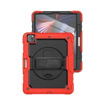 Capa Para Tablet Com Suporte Rotativo 360 Para iPad pro Air Mini Com Alça De Ombro