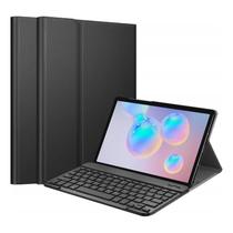 Capa para tablet com teclado Bluetooth dividido e caneta para Tab S6 10.