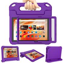 Capa para tablet DJ&RPPQ 10" à prova de choque, resistente para crianças, roxa Capa para tablet DJ&RPPQ 10" à prova de choque, resistente para crianças, roxa