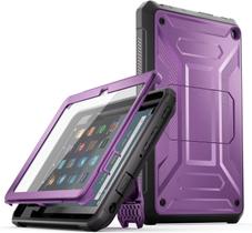 Capa para tablet DJ&RPPQ 11" à prova de choque para crianças com suporte, roxa Capa para tablet DJ&RPPQ 11" à prova de choque para crianças com suporte, roxa