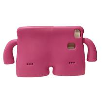 Capa para Tablet Galaxy Tab A7 Lite T220 T225 Anti Impacto Infantil iBuy Rosa Pink