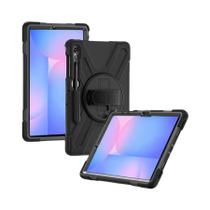 Capa Para Tablet Galaxy Tab S7 S8 S9 S10 FE De 11 Polegadas, Resistente a Impactos, Com Alça De