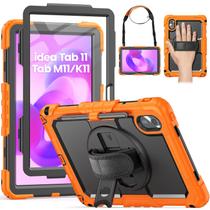 Capa para tablet HXCASEAC Lenovo Idea Tab 11 11 polegadas laranja Capa para tablet HXCASEAC Lenovo Idea Tab 11 11 polegadas laranja