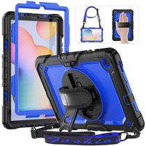 Capa para tablet HXCASEAC para Samsung Galaxy Tab S6 Lite 10,4" azul