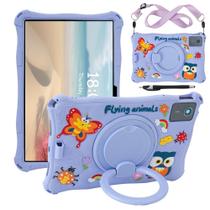 Capa para tablet Kwamaz para Lenovo Tab M11 TB330FU de 11 polegadas roxa