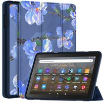 Capa para tablet Lainergie 8" com ativação e suspensão automáticas, estampa floral