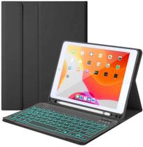 Capa para tablet Lenovo com teclado Bluetooth retroiluminado de 7 cores