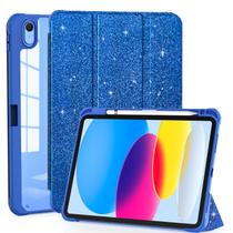 Capa para tablet OKP iPad 11ª geração 11" 10ª geração 10,9" azul