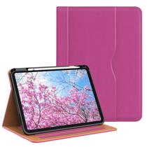 Capa para tablet OKP para iPad de 11 polegadas A16 2025 rosa roxa