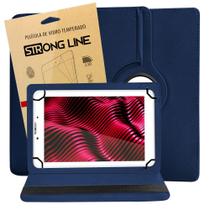 Capa Para Tablet Philco 7 Polegadas PTB7SSG Giratória Anti Impacto Durável + Pelicula de Vidro