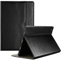 Capa para tablet ProCase Galaxy Tab A9 Plus 11" em couro PU preta Capa para tablet ProCase Galaxy Tab A9 Plus 11" em couro PU preta