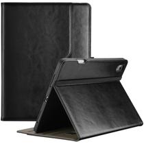 Capa para tablet ProCase iPad Air 11" 2024/2025 em couro PU preta