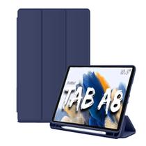Capa Para Tablet Samsung Galaxy Tab A8 10,5” Wi-Fi 64GB - Android 11.0 UniSOC T618 Câm. 8MP Com Compartimento Pencil