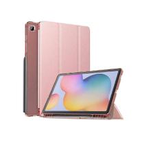 Capa para tablet Samsung Galaxy Tab S6 Lite 10.4” 2020 WB - Auto hibernação silicone flexível suporte para leitura compartimento para S-Pen