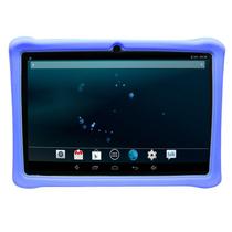 Capa para tablet SDEALS Capa de silicone para tablets de 7 polegadas azul