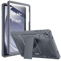 Capa para Tablet Soke Galaxy Tab A9 Plus 11" Resistente Cinza