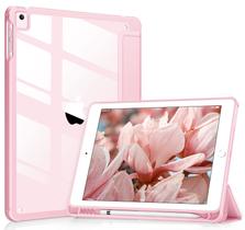 Capa para Tablet VIKESI iPad 9.7" Traseira Transparente Rosa com Suporte para Apple Pencil Capa para Tablet VIKESI iPad 9.7" Traseira Transparente Rosa com Suporte para Apple Pencil