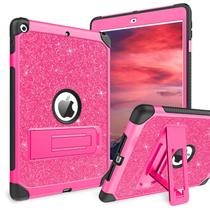 Capa para Tablet YINLAI iPad 10,2" 9ª, 8ª e 7ª Geração Rosa Glitter