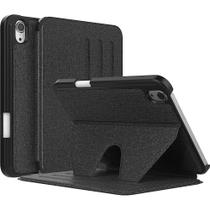 Capa para Tablet ZERODAMAGE SAHARA para iPad mini 6ª Geração Preta Capa para Tablet ZERODAMAGE SAHARA para iPad mini 6ª Geração Preta