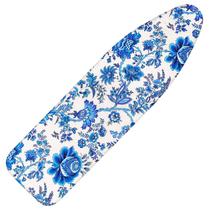 Capa para tábua de passar roupa Memeaty 38x137cm com borda elástica de algodão Capa para tábua de passar roupa Memeaty 38x137cm com borda elástica de algodão