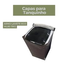 Capa para tanquinho arno lavete eco ml80 11kg impermeável flex - Capas Flex