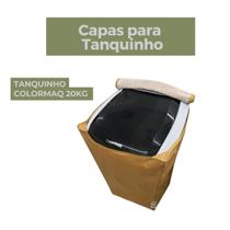 Capa para tanquinho colormaq 20kg impermeável flex - Capas Flex