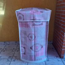 Capa para Tanquinho com tampa removível linha home sweet home Capa para Tanquinho com tampa removível linha home sweet home