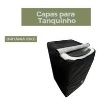 Capa para tanquinho semi automático britânica 10kg blrs10b impermeável flex