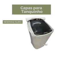 Capa para tanquinho semi automático newmaq 12,5kg impermeável flex