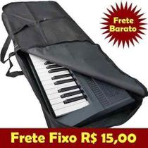 Capa Para Teclado 5/8 Simples Nylon Yamaha Casio Frete Barat