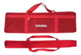 Capa Para Teclado Casio Cts Luxo Ny-600 Vermelho