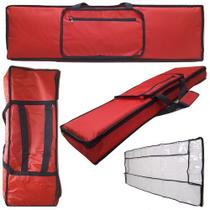 Capa Para Teclado Nord Stage 3 Hp-76 Acolchoada + Cobertura Carbon