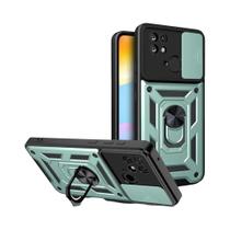 Capa Para Telefone Redmi 10C Com Lente De Câmera Magnética Protetora E Resistente a Impactos Para - NONE