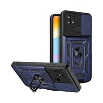 Capa Para Telefone Redmi 10C Com Lente De Câmera Magnética Protetora E Resistente a Impactos Para - NONE