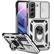 Capa para Telemóvel M MAIKEZI Samsung Galaxy S22+ Plus 6,6" Prateada