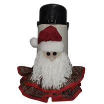 Capa para Térmica de Natal Modelo Invicta 1,8 litros com Aplique Papai Noel