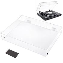 Capa para Toca-Discos Fiwochic em Acrílico 7x35x44 cm